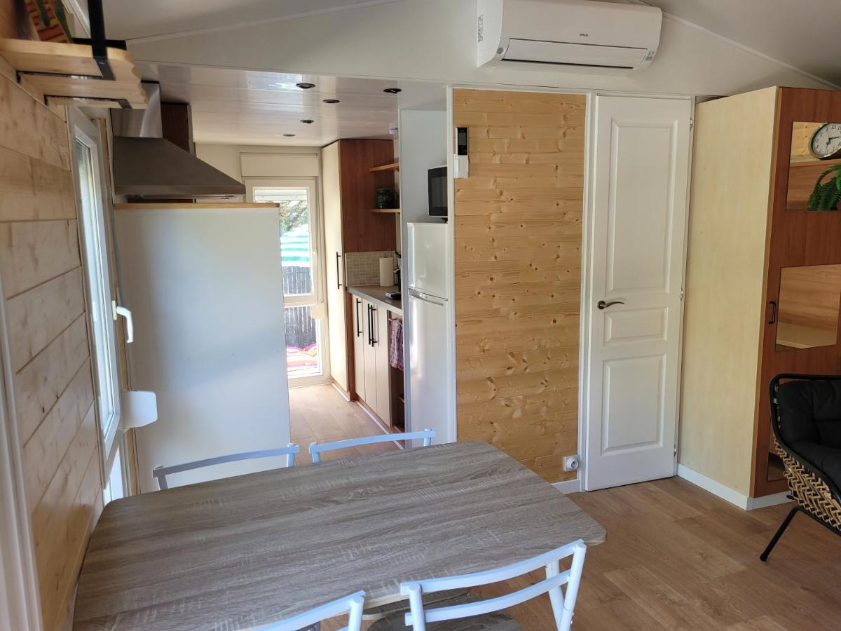 Mobil Home De Patricia Et Franck A 西让 外观 照片