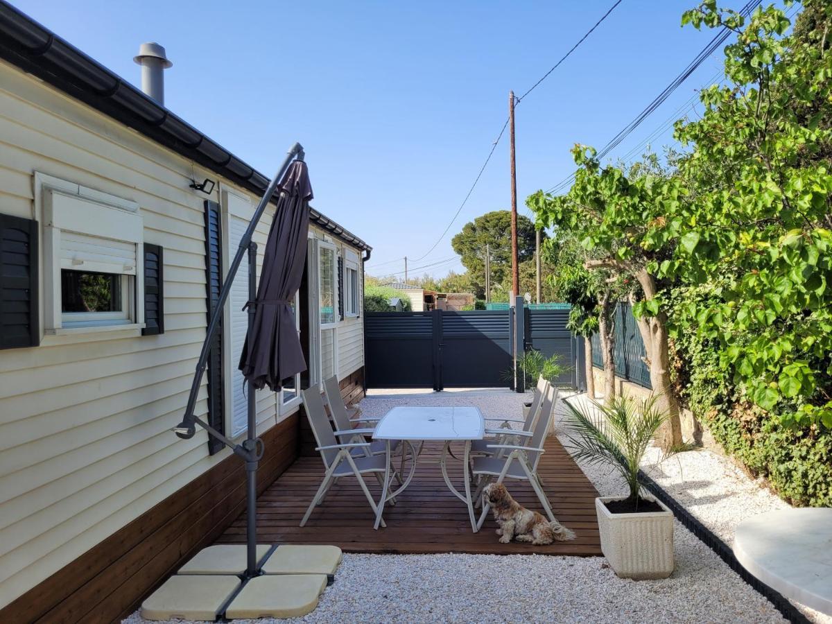 Mobil Home De Patricia Et Franck A 西让 外观 照片