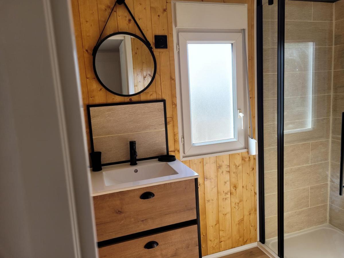 Mobil Home De Patricia Et Franck A 西让 外观 照片