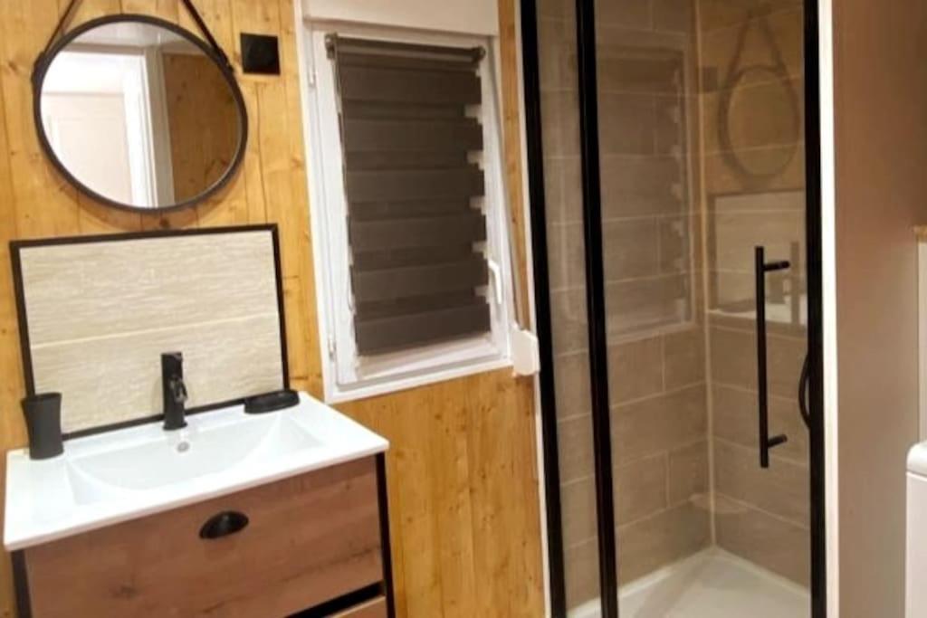 Mobil Home De Patricia Et Franck A 西让 外观 照片