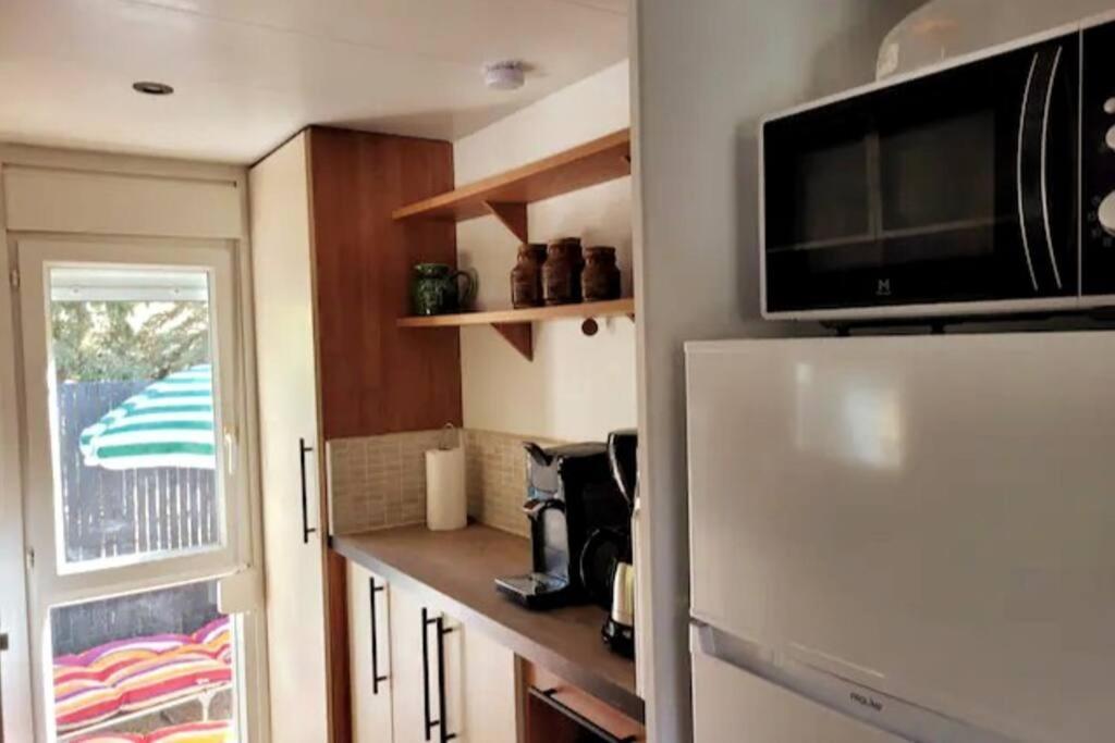 Mobil Home De Patricia Et Franck A 西让 外观 照片