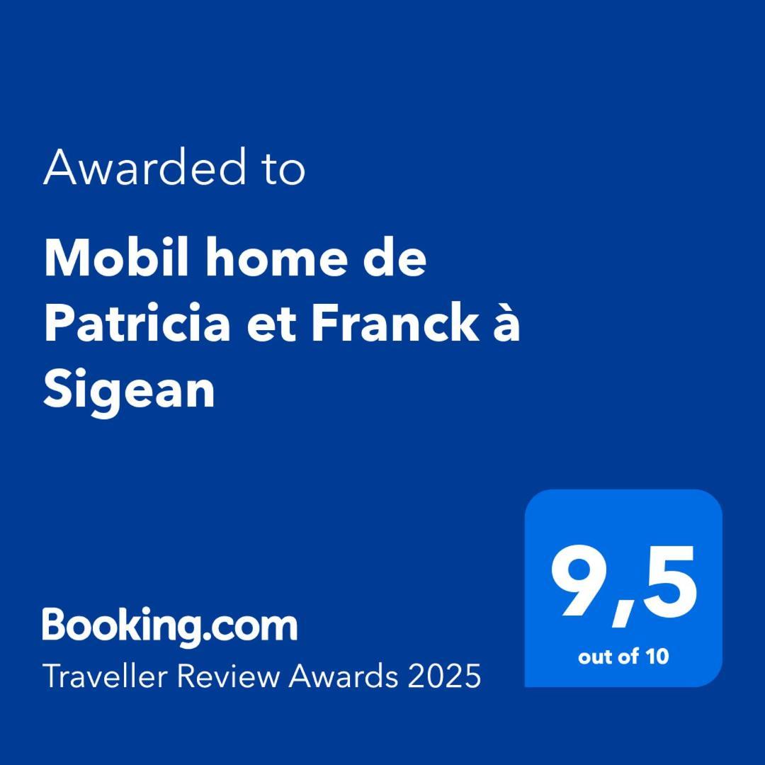 Mobil Home De Patricia Et Franck A 西让 外观 照片